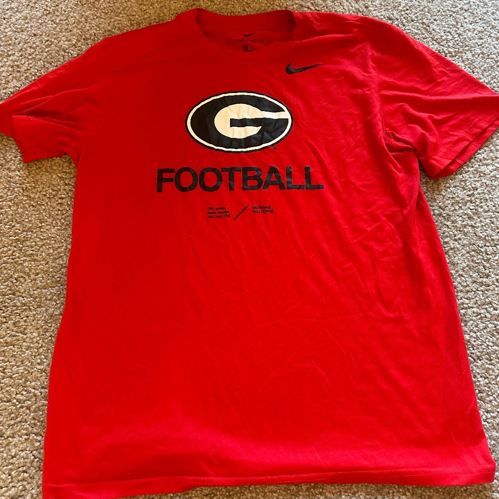 Georgia Football T-shirt (Size Lg)